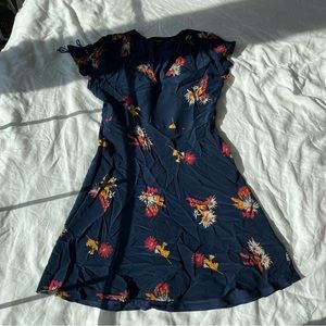 Madewell Blue Floral Dress